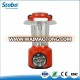 Zhongshan waterproof portable 3W plastic LED solar rechargableled outdoor emergency camping lantern with compass