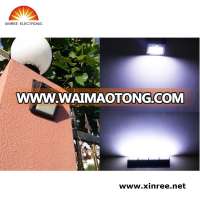 Xinree SL-810B Waterproof IP65 LED Solar Power PIR Motion Sensor Garden Security Wall Light