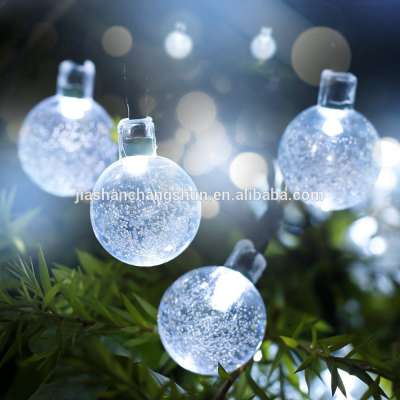 30pcs Bubble Ball solar Christmas light