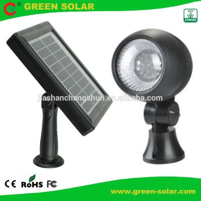 waterproof solar wall light with super bright LED