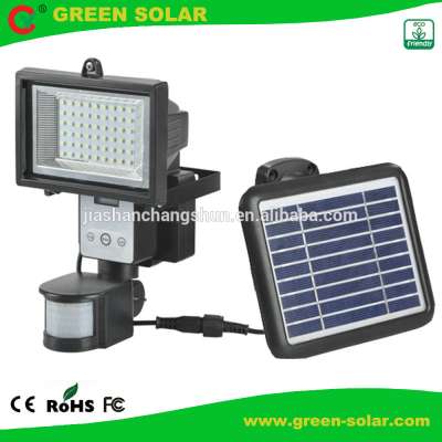 60LED 80LED solar PIR motion sensor light